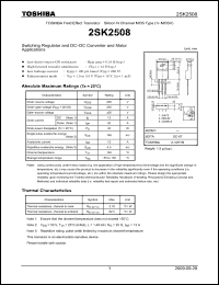 Click here to download 2SK2508_09 Datasheet