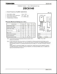 Click here to download 2SC6140 Datasheet