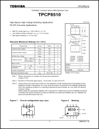Click here to download TPCP8510 Datasheet