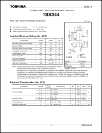 Click here to download 1SS344_07 Datasheet