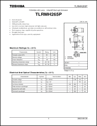 Click here to download TLRMH265P Datasheet