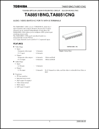 Click here to download TA8851BNG Datasheet