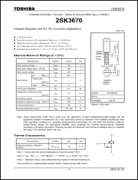 Click here to download 2SK3670 Datasheet