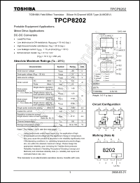 Click here to download TPCP8202 Datasheet