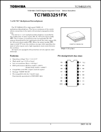 Click here to download TC7MB3251FK_07 Datasheet