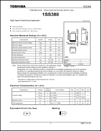 Click here to download 1SS388_07 Datasheet
