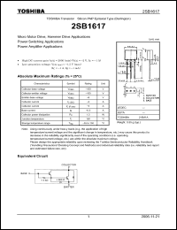 Click here to download 2SB1617_06 Datasheet
