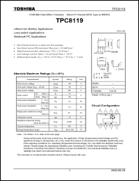 Click here to download TPC8119 Datasheet