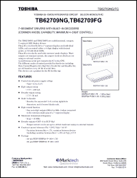 Click here to download TB62709FG Datasheet