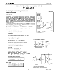 Click here to download TLP702F Datasheet