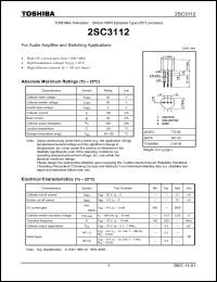 Click here to download 2SC3112_07 Datasheet