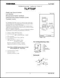 Click here to download TLP759F Datasheet