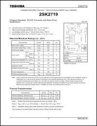 Click here to download 2SK2719_09 Datasheet