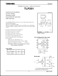 Click here to download TLP251_07 Datasheet