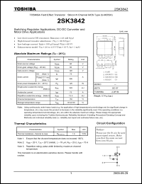 Click here to download 2SK3842 Datasheet