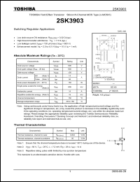 Click here to download 2SK3903 Datasheet