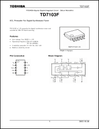Click here to download TD7103F_02 Datasheet