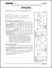 Click here to download 2SK2493_06 Datasheet