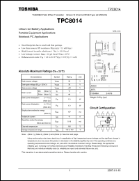 Click here to download TPC8014 Datasheet
