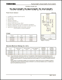 Click here to download TLYU123F Datasheet