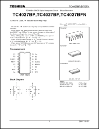 Click here to download TC4027BP_07 Datasheet