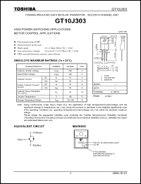 Click here to download GT10J303_06 Datasheet