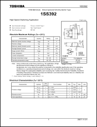 Click here to download 1SS392_07 Datasheet