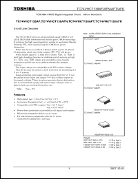 Click here to download TC74VHCT138AF_07 Datasheet