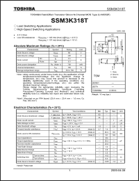 Click here to download SSM3K318T Datasheet