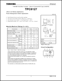 Click here to download TPC8127 Datasheet