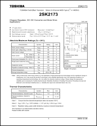 Click here to download 2SK2173_09 Datasheet