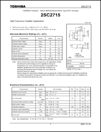 Click here to download 2SC2715_07 Datasheet