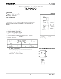 Click here to download TLP560G_07 Datasheet