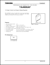 Click here to download TA4800AF_09 Datasheet