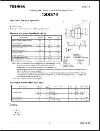 Click here to download 1SS374_07 Datasheet