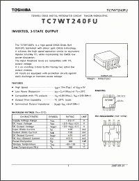 Click here to download TC7WT240FU_01 Datasheet