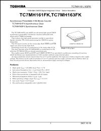 Click here to download TC7MH161FK_07 Datasheet