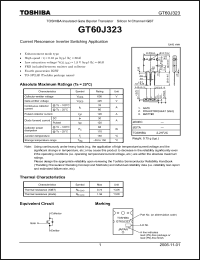 Click here to download GT60J323 Datasheet