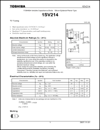 Click here to download 1SV214_07 Datasheet