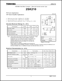 Click here to download 2SK210_07 Datasheet