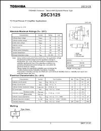 Click here to download 2SC3125_07 Datasheet