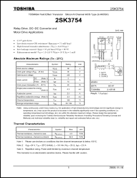 Click here to download 2SK3754 Datasheet