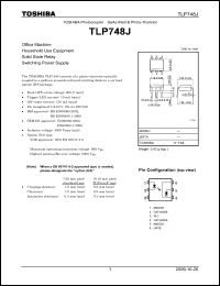 Click here to download TLP748J Datasheet
