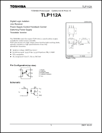 Click here to download TLP112A_07 Datasheet