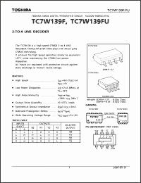 Click here to download TC7W139F_01 Datasheet