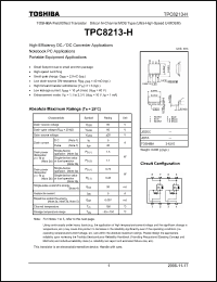 Click here to download TPC8213-H Datasheet