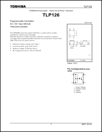 Click here to download TLP126_07 Datasheet