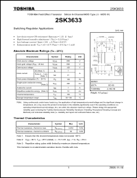 Click here to download 2SK3633 Datasheet