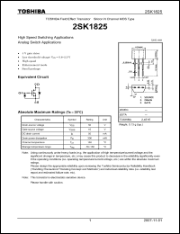 Click here to download 2SK1825_07 Datasheet