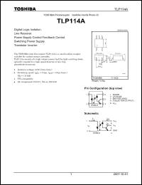 Click here to download TLP114A_07 Datasheet